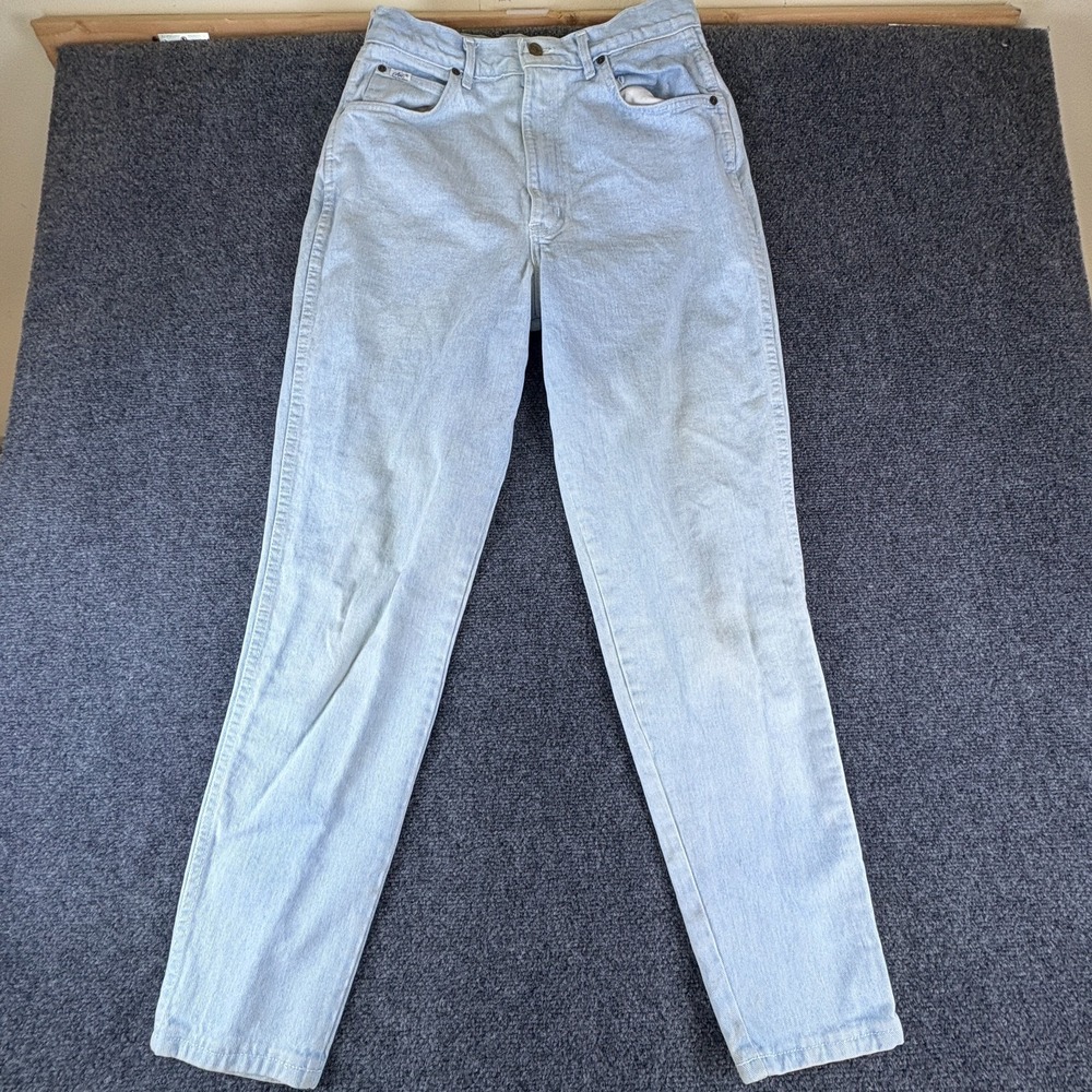 Chic Jeans Womens 30x30 Tall Blue Denim Cotton Streetwear Light Wash‎ Skinny Leg